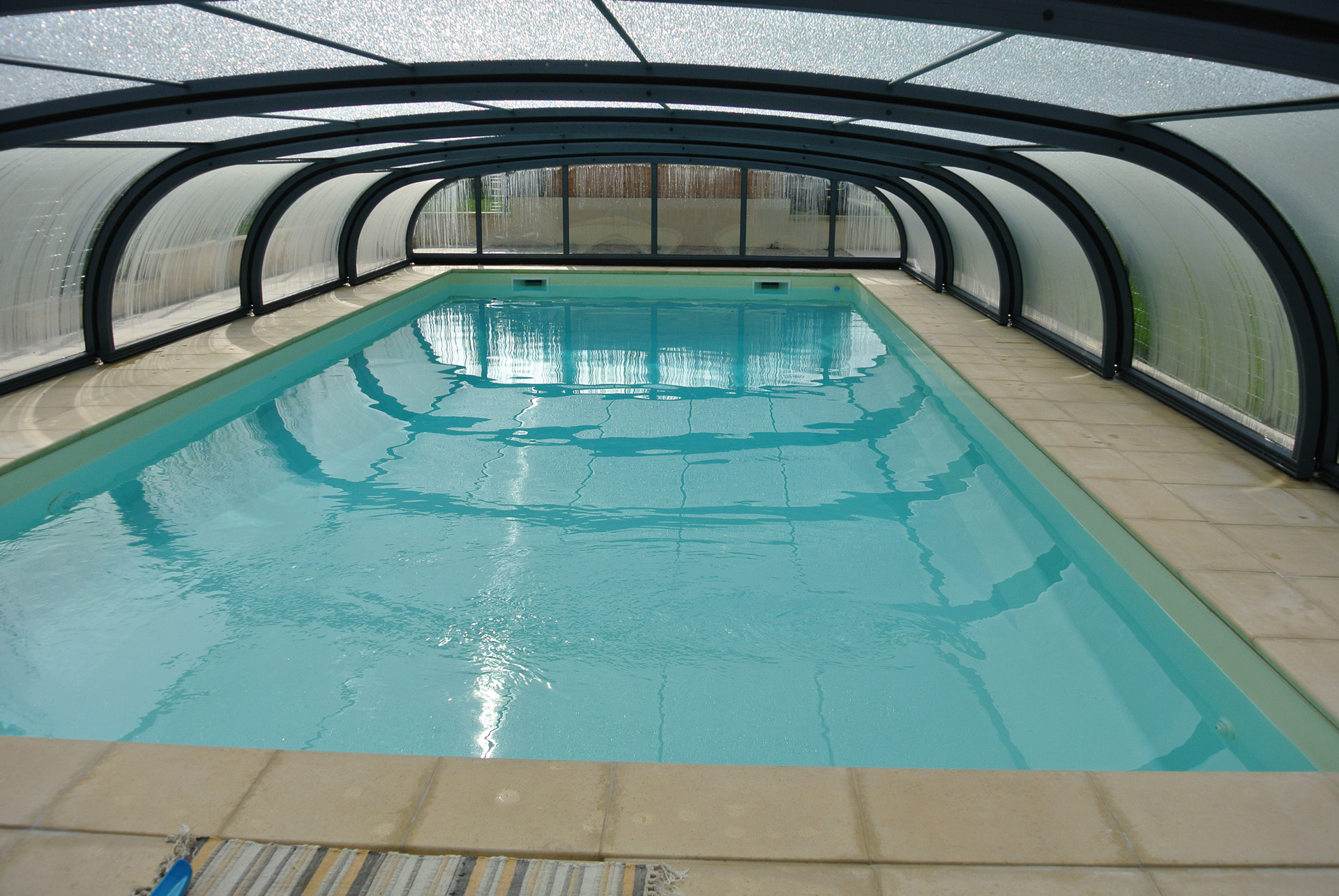 Abri de piscine haut - Charlet Piscines