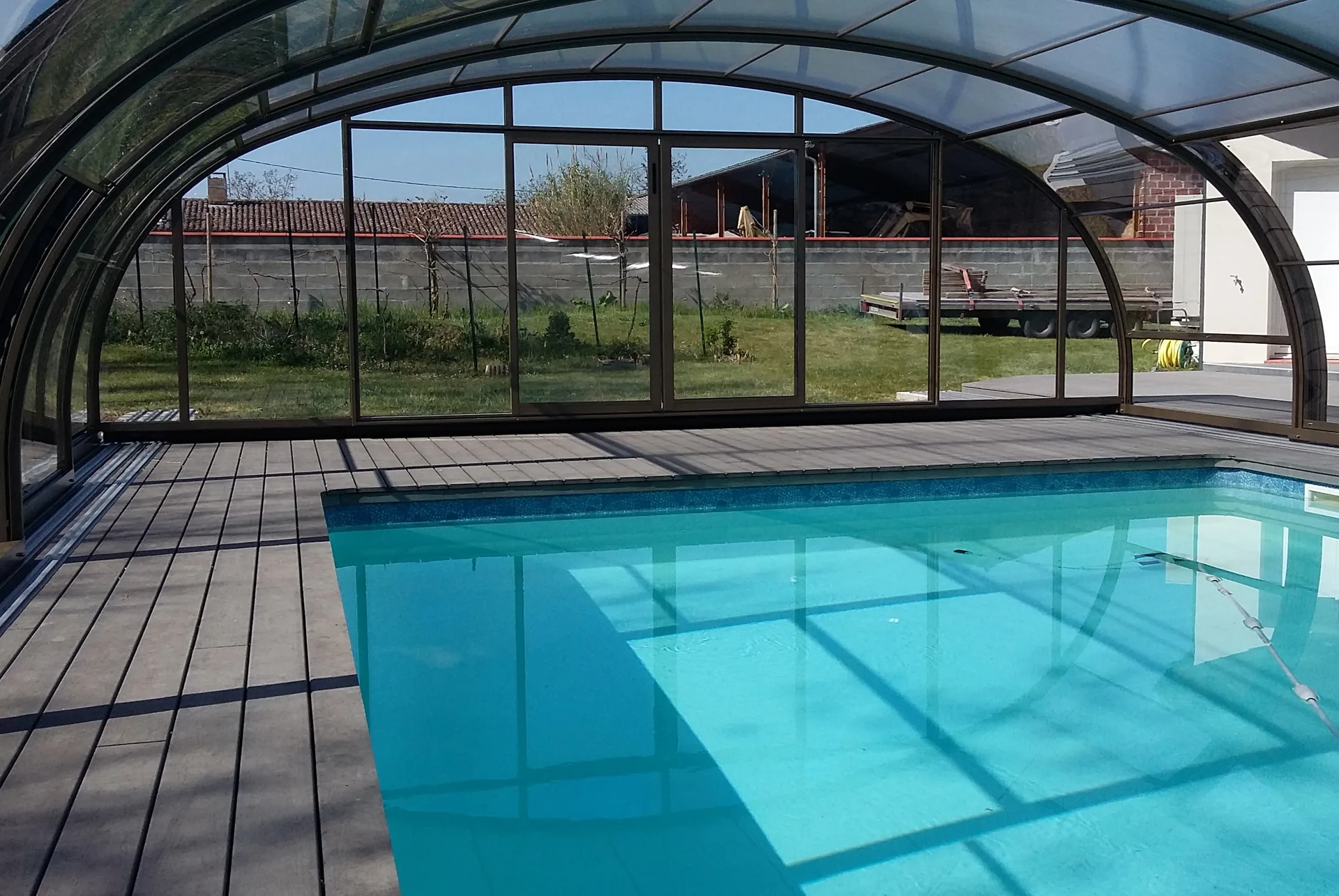 Abri de piscine haut - Charlet Piscines Abri de piscine haut - Charlet Piscines