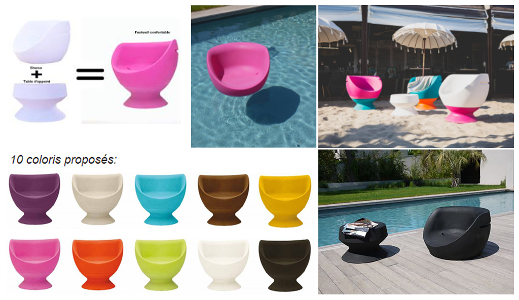 Mobilier extérieur - Charlet Piscines