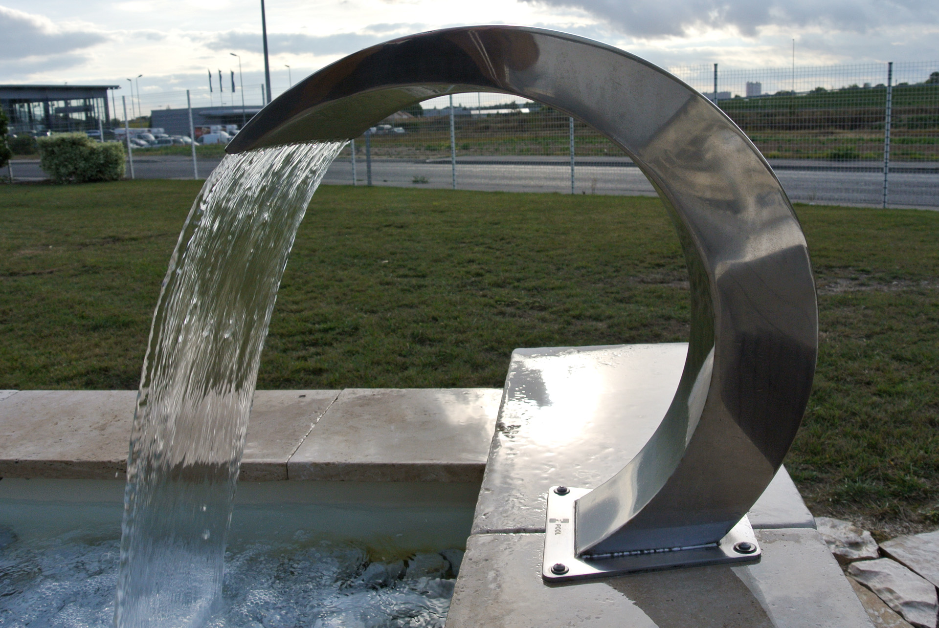 Cascade pour piscine - Charlet Piscines
