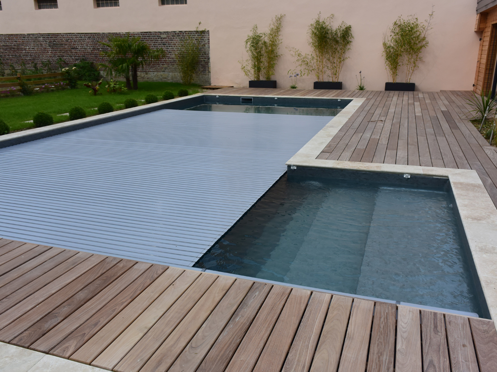 Volet roulant Out'Deck pour piscine - Charlet Piscines
