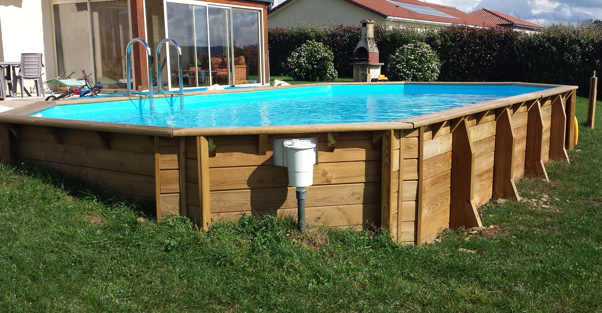 Piscine hors-sol - Charlet Piscines